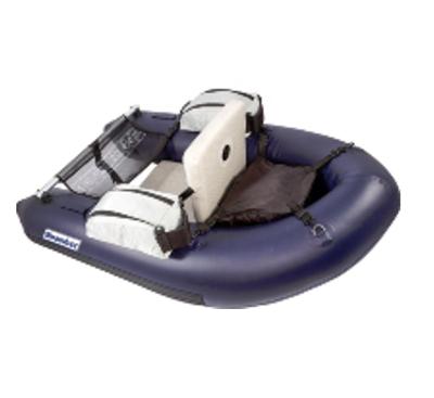 China Wholesale Dtex/PVC Folding PVC Float Tube Belly Inflatable Boat For Fishing for sale