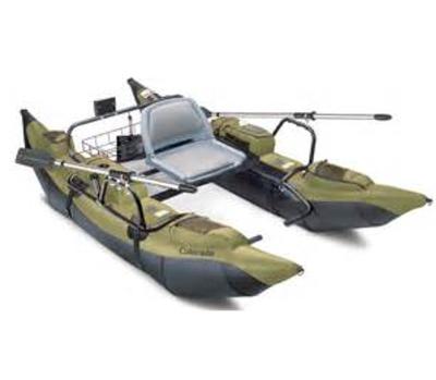 China High Quality Aluminum+PVC PVC Inflatable Pontoon Boat For Fishing for sale