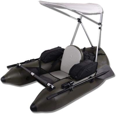 China PVC Fishing Inflatable Rafts Pontoon Tube Boat With Detachable Seat for sale