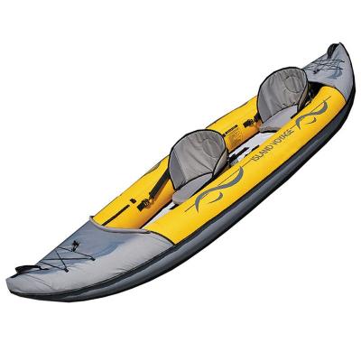 China PVC inflatable kayak canoe for fishing for sale