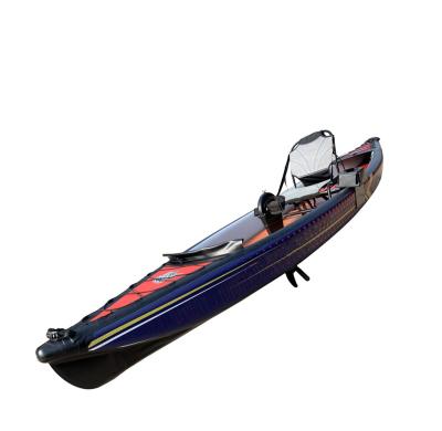 China Premium Inflatable Leisure Pedal Fishing Canoe Kayak For Watersports for sale