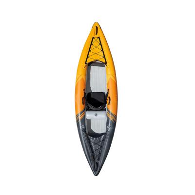 China Leisure Production Of Chinese Durable Water Sports Canoe Fishing Inflatable Kayak for sale