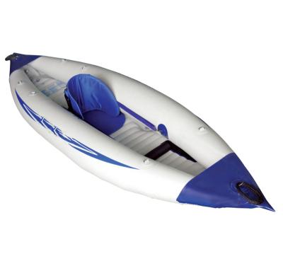 China Hot Sale Polyester Inflatable Canoe Fishing Kayak For Watersports for sale