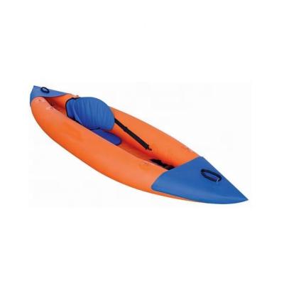 China Premium Polyester Canoe Inflatable Fishing Kayak For Watersports for sale