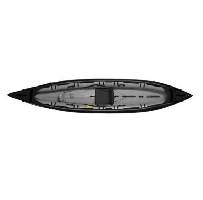 China Drop Stitch + Premium Nitrilon Canoe Inflatable Fishing Kayak For Watersports for sale