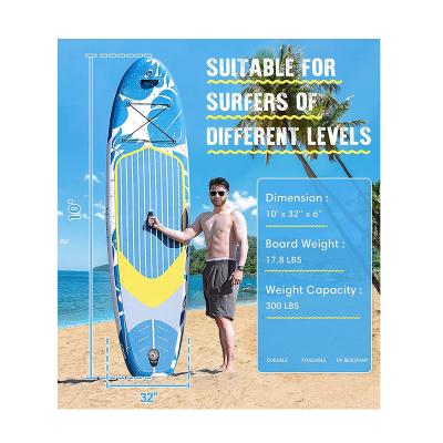 China Hot Sale Isup Leisure Inflatable Paddle Board Comic Sip Inflatable Paddle Board for sale