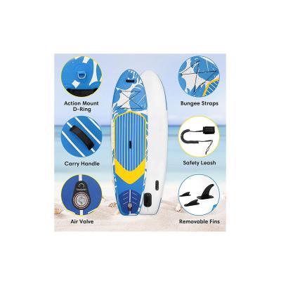 China Isup High Quality Total Inflatable Leisure Paddle Inflatable Sip Vertical Board for sale