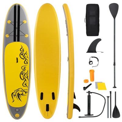 China 11' Unisex Inflatable Stand Up Paddle Board Surfboard W/Aluminum Paddle Pump for sale