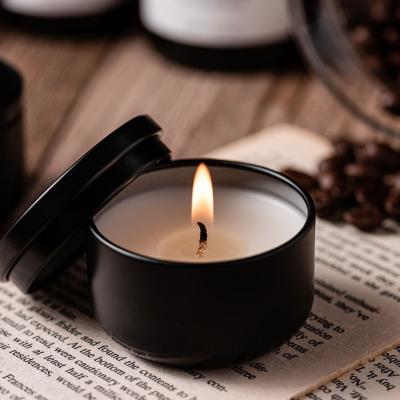 China Wholesale Custom Scented Birthdays Popular Private Label Candle Aromatherapy Jar Soy Wax Candle In Gift Box for sale