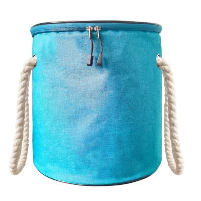 China Quick Viable Toy Storage Bag Children'S Toy Cylinder Type Storage Bucket Bag for sale