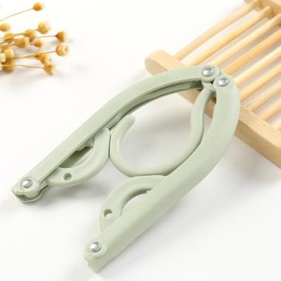 China Best Multifunctional Selling Foldable Plastic Organizer Travel Accessories Hangers Space Saving Hangers for sale