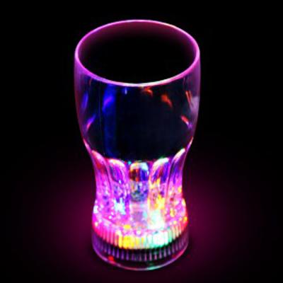 China Best Selling High Quality OEM Customize Plastic Light Up Flashing Wine Led Drinking Glasses For Party for sale