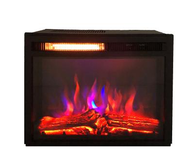 China Household 18 Inch Indoor Electric Fireplace Insert LED Electric Fireplace With Mantel for sale