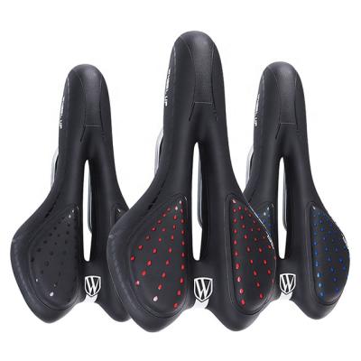 China Breathable WHEEL UP Classic Bicycle Saddle Leather Waterproof Breathable Bicycle Saddle Cover Saddle for sale