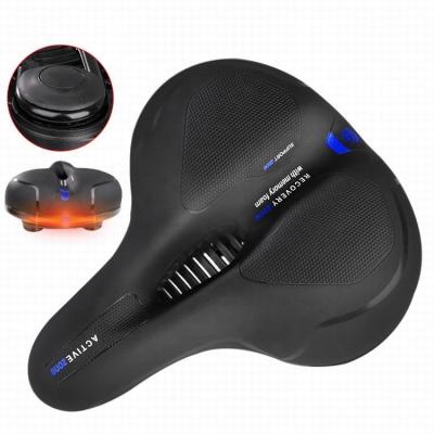 China Waterproof WHEEL UP Wind Guide Design Saddle Bike Bicycle Seat Comfortable Breathable Bicycle Saddle Cover for sale