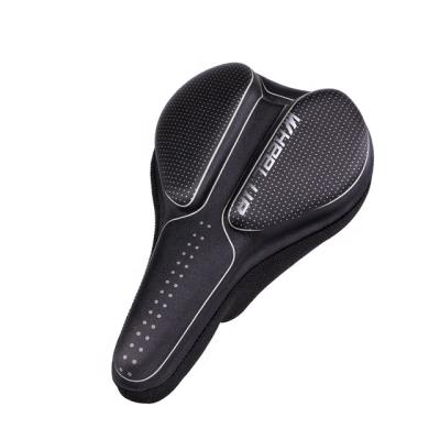 China Bicycle Breathable Cycling Lycra Seat Pad Shock Absorption Anti-skid Hood Pad Breathable WHEEL UP WHEEL for sale