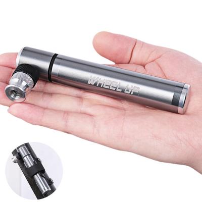 China Dual/Waterproof/Comfortable/Portable WHEEL UP Mini Bicycle Hand Air Pump Portable Bicycle Pump Aluminum Alloy For Bike Bicycle Accessories for sale