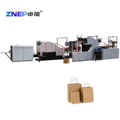 China F350Q hotels paper bag making machine paper carry shopping bag machine price professional paper bag machine manufacturer for sale