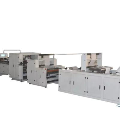 China ZNS-280 High Speed ​​Automatic Food Packaging Flat Bottom Paper V Bag Machine for sale