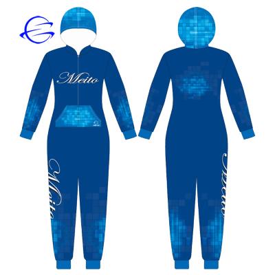 China Hooded Thermal Adult Sleepwear Onesie Pajamas For Women for sale