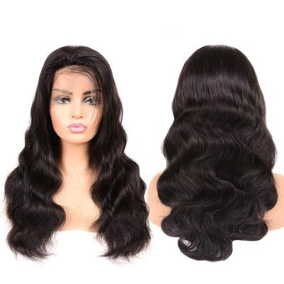 China Silky Straight Wave Lace Front Wigs European And American Long Curly Hair Human Hair Wigs 13*4 Female Real Lace Front Wigs for sale