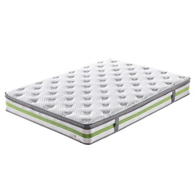 China Hypoallergenic Compressed Luxury Modern Compressed Euro Double Bonnell Spring Single Coil Top King Mattress for sale