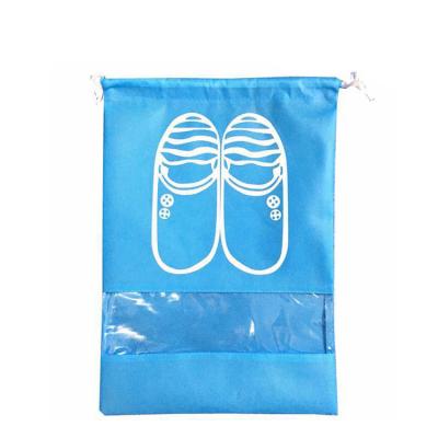 China Non Woven Promotion Recyclable Drawstring Shoes Dust Bag for sale