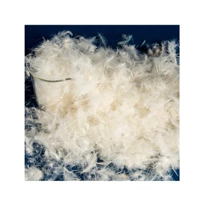 China Clothing .sleeping bag. Wholesale Duvet Raw Material Filling Material Washed 40% White Duck Feather Down For Duvet Pillow for sale