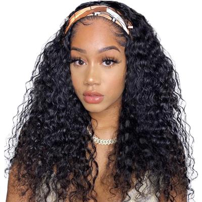 China Wholesale Kinky Curly Curly Wig Hair Band Curly Wigs For Black Women for sale