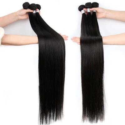 China Cheap 40inch Brazilian Virgin Hair Bundles.wholesale Wave Silky Straight Brazilian Virgin Hair Bundles.wholesale seller for sale