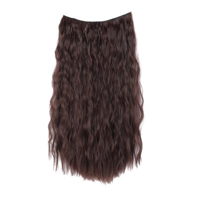 China Other Cheap One Piece Halo Wire Halo Hair Extensions Invisible Hair Extensions for sale