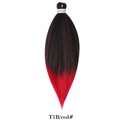 China 2021 Wholesale Straight Easy Braid Hair Extension Sellers 20inch Synthetic Pre Stretched Braid Hair for sale