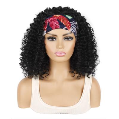 China Wholesale Deep Wave Deep Wave Headband Wig 14 Inch Synthetic Wigs for sale