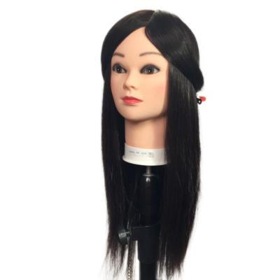 China With 18inch wig mannequin head with 70% hair for sale