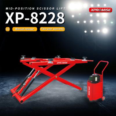 China ChCheap Auto Shop Hydraulic Garage Portable Car Lifting Machine Scissor Car Lift for sale