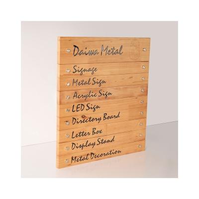 China Unique Design Carved Wood Hotel Room Number Indoor Floor Sign Signs Indoor Way Finding Signage Please Contact Me for sale