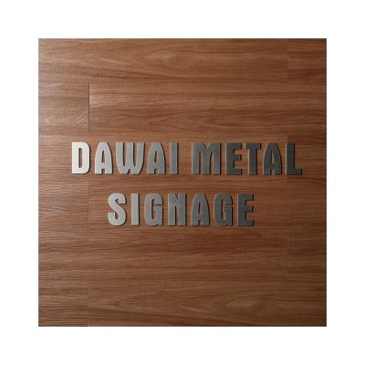 China Factory Directly Offer Wall Decor 3d Letter Metal Wall Aluminum Letter Logo Signage Other for sale