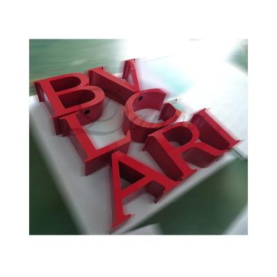 China Custom Painted Stainless Steel Signage Sign Painted Stainless Steel Channel Letter Other for sale