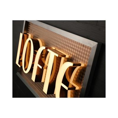 China Other Custom Factory Direct Lowest Price Electronic Acrylic Led Letters Decorative Custom Logo Sign for sale