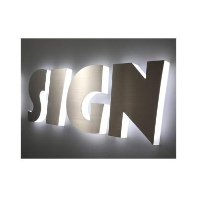 China Other Customized Metal Led 3d Letter Outdoor Acrylic Logo Channel Light Signage Board Store Wall Hanging Business Store Large for sale