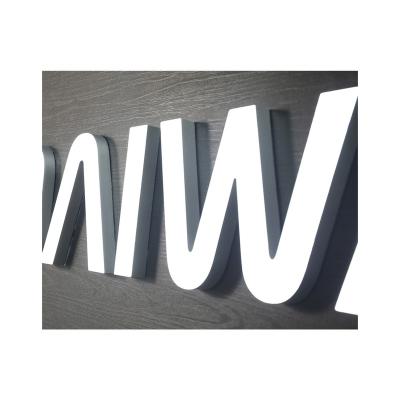 China Other Factory Wholesale 3d Metal Logo Metal Channel Letters For Indoor Signs Led Light Signs for sale