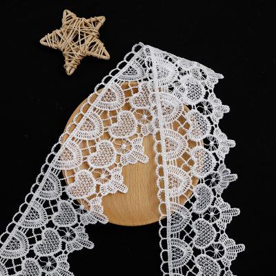 China Wholesale direct water-soluble chemical lace embroidery factory supply colorful trim trim water-soluble trim for sale for sale