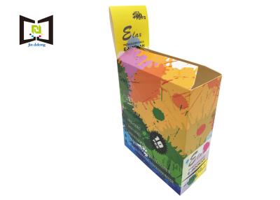 China Retails Colorful Printing Cardboard Counter Display Boxes With Offset Printing , Art Paper for sale