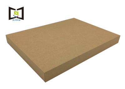 China Large Leather Laptop Sleeve Packaging Kraft Gift Boxes Whitout Printing for sale