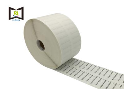 China 80 Gsm Art Paper Printing Adhesive Sticker , Products Serial Number Labels for sale