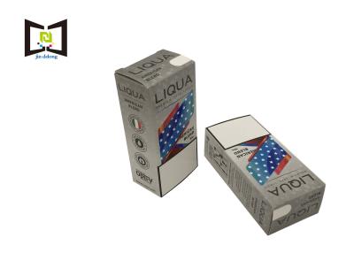 China Premium Vape Liquid Packaging Foldable Cardboard Boxes Printing OEM / ODM for sale