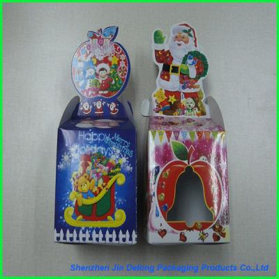 China Paper cardboard small pocket style foldable candy packaging box for sale