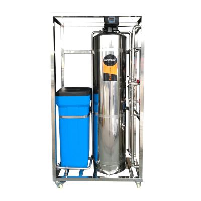 China Garment Shops 4000LPH Commercial Softened Water Equipment Filter 4T/H Water Softener Water Treatment Machine Softener for sale