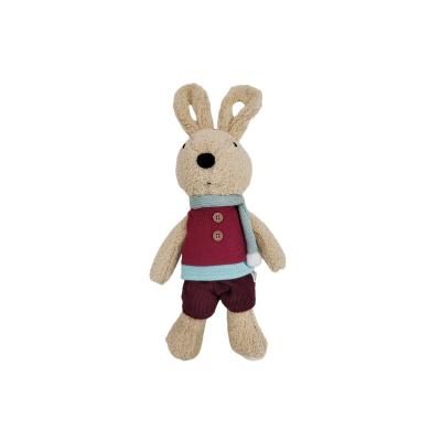 China French Disposable Plush Toy Disposable Prince Rabbit Toy HONGCH Bouguer Doll Sweater Scarf French Rabbit Sugar Rabbit Cute Doll for sale