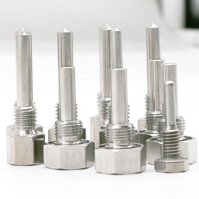 China Custom bolt and nut cnc bolt stainless steel nut metal nut hardware accessories with factory price for sale